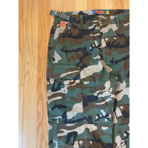 Empyre Relax Camouflage Cargo Military Pants Baggy Skater 90s Y2K Size 28 Loose - Picture 5 of 5